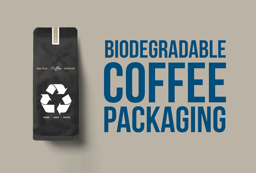 customized colors compostable Box Bottom Coffee Bag biodegradable pouch  With Valve  Biopacktech CoLtd